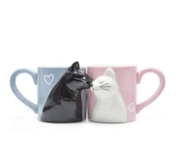 Kissing Cat Mugs Pfoten Plaza