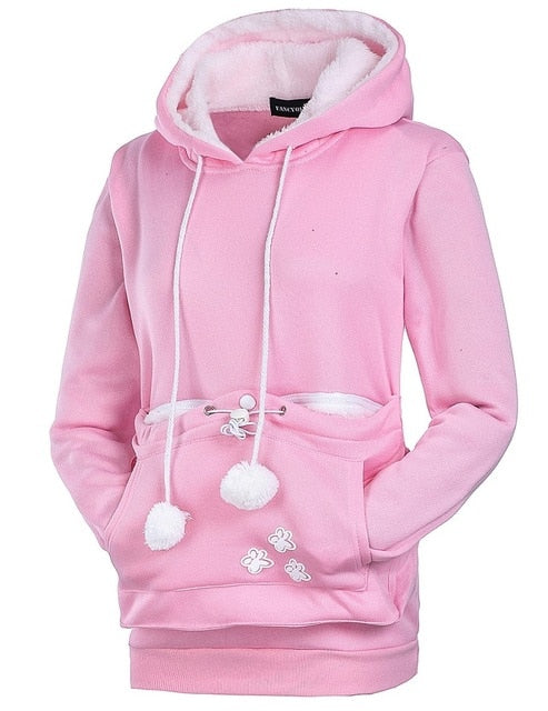 Katzen Hoodie Pfoten Plaza